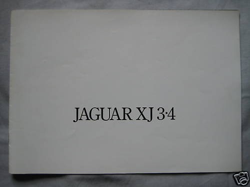 1975 jaguar 4 brochure - xj,