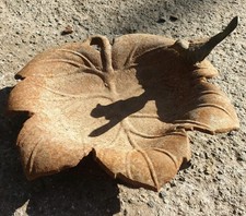 Cast Iron Bird Feeder Bath