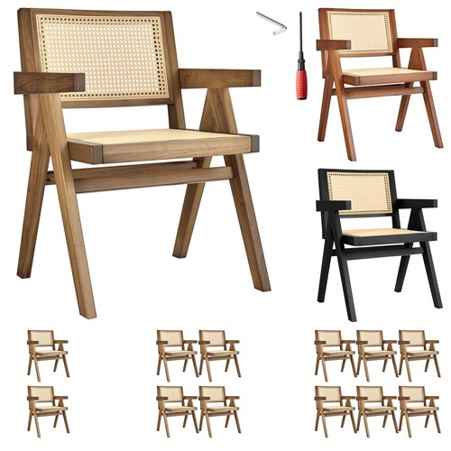 Dining chair set 6 mid - chair,