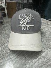 Fresh Ego Kid New Era Trucker Mesh Cap Hat One Size Adjustable Red Summer