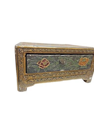 Antique chinese trade chest - trade,