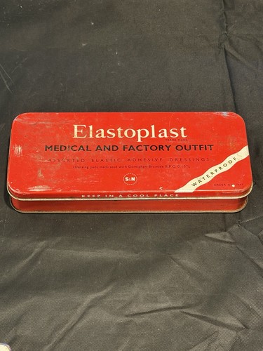 Vintage elastoplast tin - elastoplast,