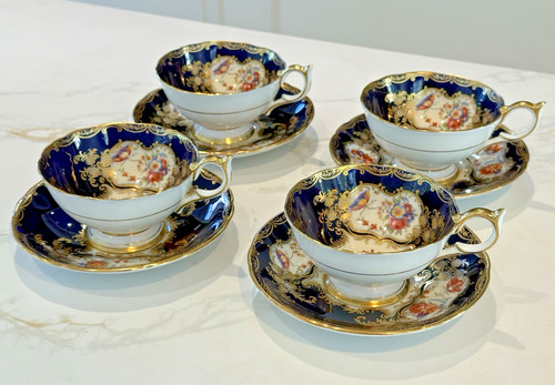 Set aynsley cobalt - set, bone