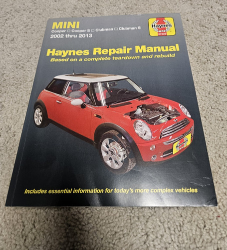 Mini 2002 thru - 2013, haynes