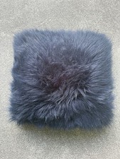 NEXT Navy Faux Fur Cushions