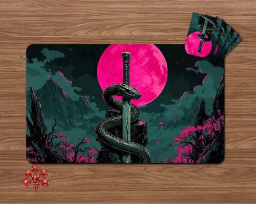 14 inches playmat - ×,