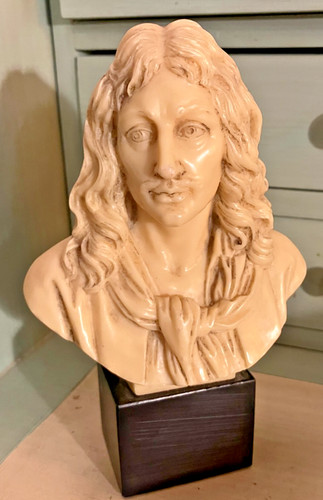 Vintage sculpture marble resin - vintage,