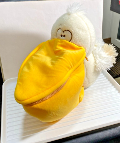 Pelican plush with small - pelican,