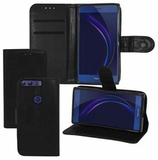 Black wallet stand gel case