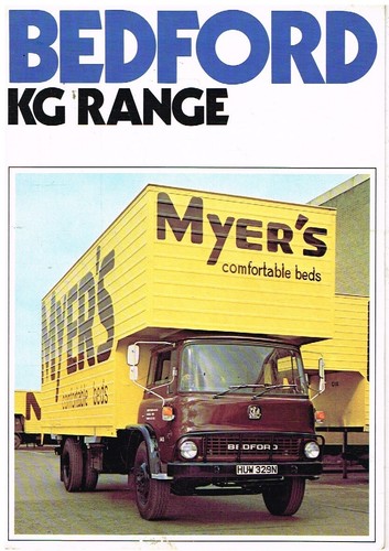 Bedford original 1975 - bedford, kg-km