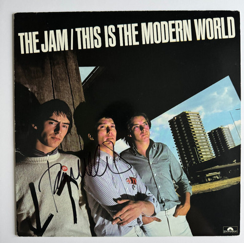 Paul weller signed - signed, jam