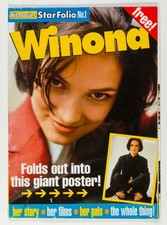 WINONA RYDER Giant Poster Zine