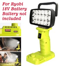 For Ryobi 18V Battery LED Work