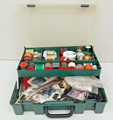 Fly tying materials job - tying,