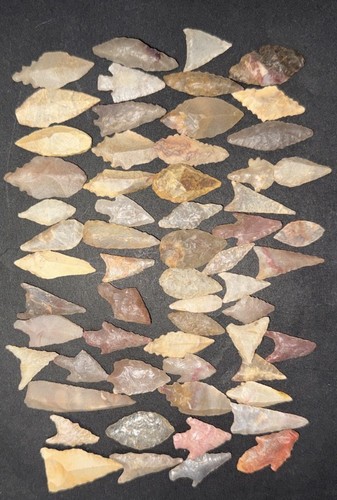 African neolithic arrowheads - african,