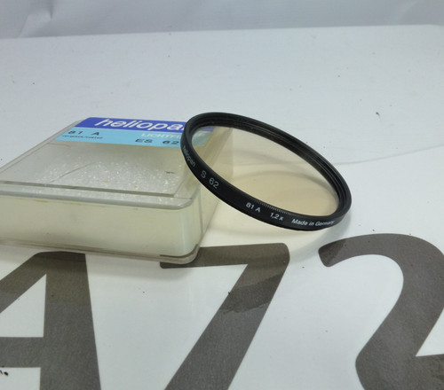 Heliopan 81a 62mm lens - heliopan,