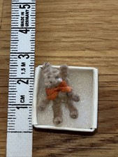 Dolls House Toy Teddy and Vintage Pottys