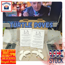 Turtle Doves Friendship Keepsake Gift Set – 2 Doves & Cards –Home Alone Inspired