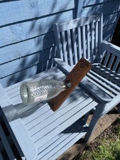 Jack Daniels Bottle Holder. Made from original JD barrel. 