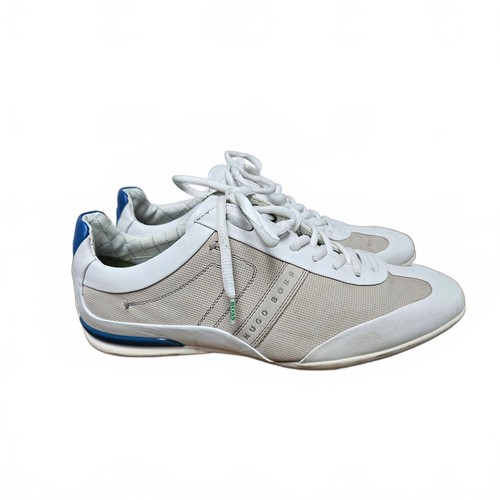 Hugo boss green white - boss, leather