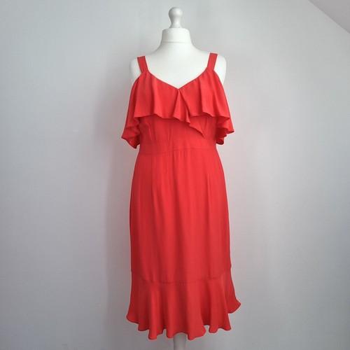 Monsoon coral cocktail dress - coral,