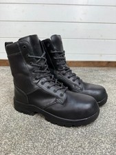 Ex Police Magnum Elite Shield Met Combat Boots Black Leather UK 7 Security Work