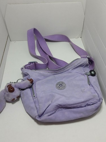 Kipling small purple crossover - small,