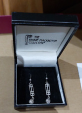 Rennie Mackintosh Collection Earrings - Carrick Jewellery.  In original box