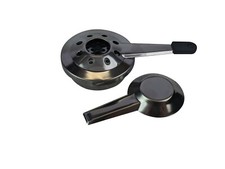 Stainless steel fondue - stainless, burner