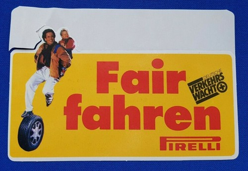 Pirelli fair driving decal - -,