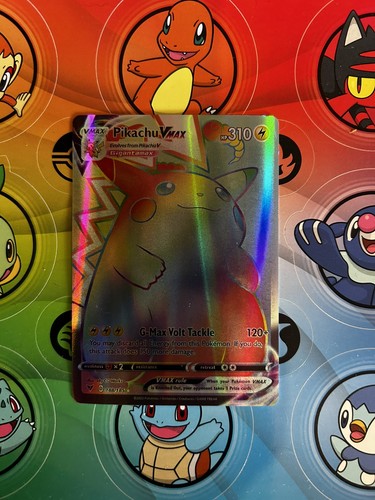Pokémon tcg pikachu vmax - pikachu,