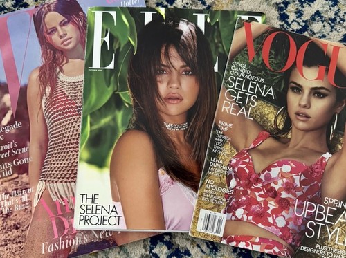 Selena gomez magazine lot w - selena,