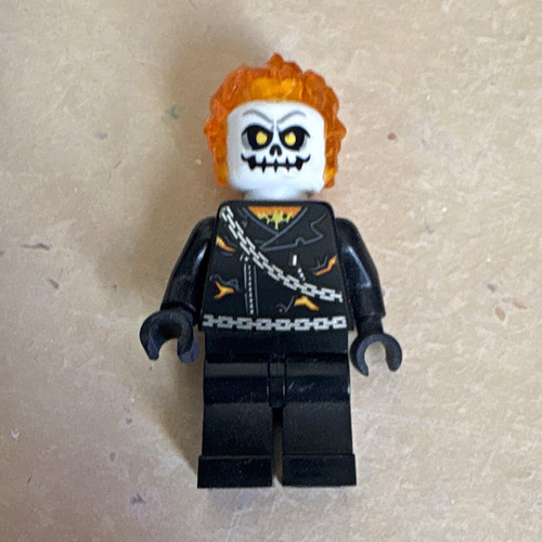 Lego minifigure ghost - minifigure, rider