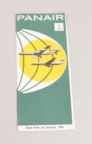 Airline timetable booklet - airline,