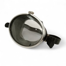 Dauphin Dolphin Watersports Diving Mask Goggles Vintage Black France - Preloved