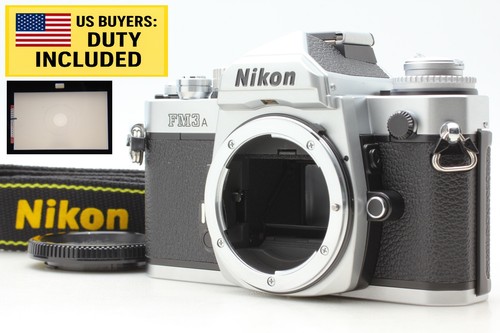 Unused nikon fm3a silver - [unused],