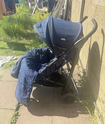 Joie stroller with footmuff