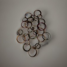 Metal wall art indoor - indoor, round