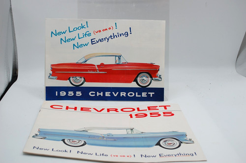 1955 chevrolet sale brochures - chevrolet,