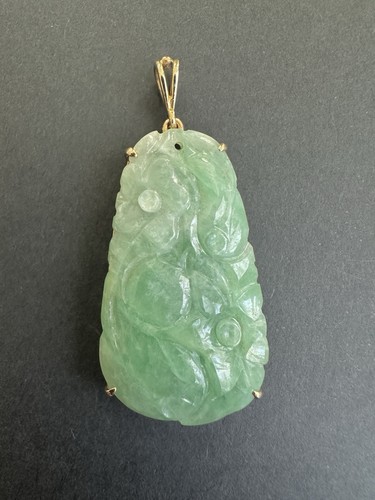 Vintage chinese green - vintage, jade