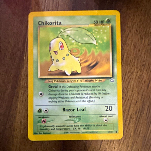 Pokemon tcg chikorita 111 - tcg, 54/111
