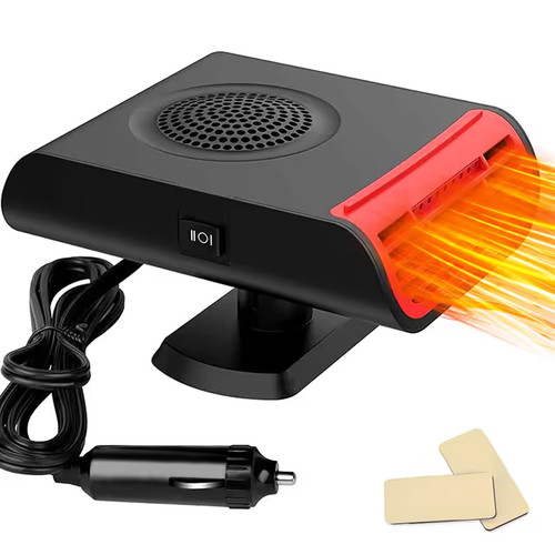 12v car heater 150w plug - 12v, plug‑in