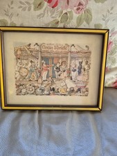 Vintage framed print "Circus