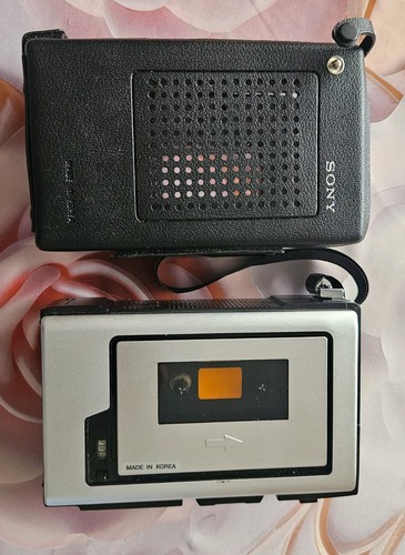 Vintage sony cassette player