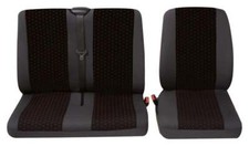Commercial Single and Double van Seat Covers - Ford Transit bus 2014-2018