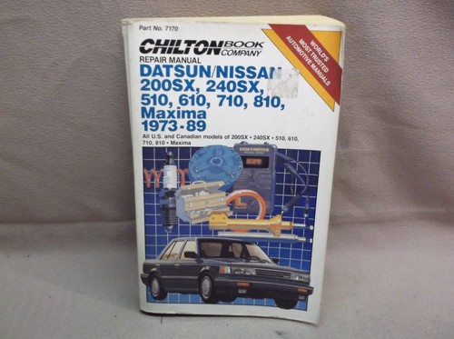 Chilton repair manual datsun - repair,