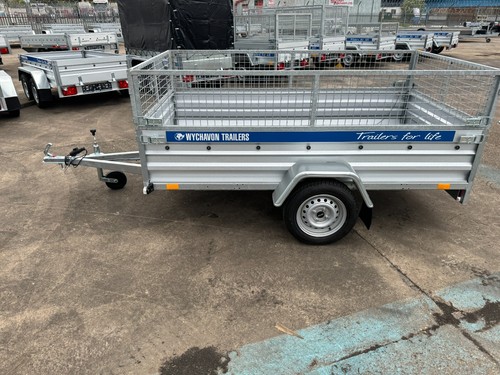 Cage mesh trailer single axle - trailer,