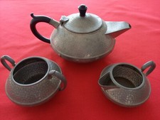 craftsman pewter teapot milk