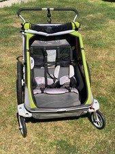 Thule Chariot Cougar 2  (Two-Seater)  - Child Bike Trailer and Stroller