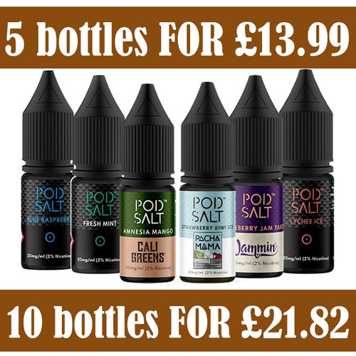 Pod salt 10ml nic salts - nic,